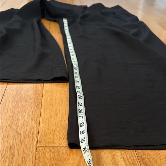 By Anthropologie High-Rise Pleated Wide-Leg Trousers in Black - Picture 14 of 16